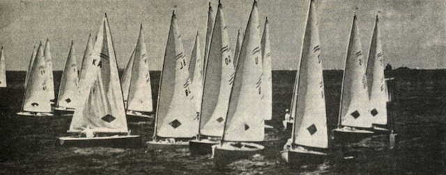 Finn in regata alle Olimpiadi del 1968