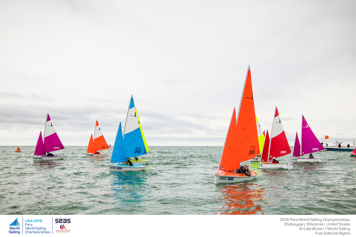 Hansa 303 maschile - Para World Sailing Championships 2018 - Sheboygan, USA