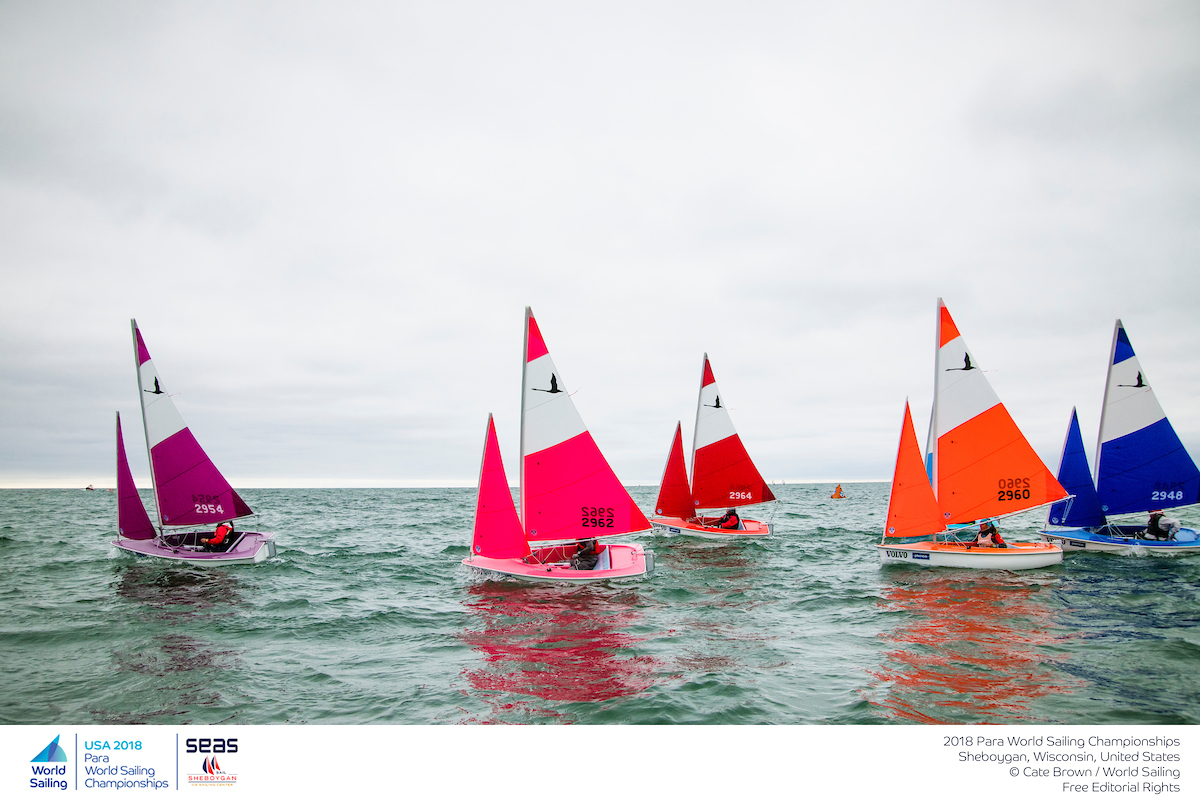 Hansa 303 femminile - Para World Sailing Championships 2018 - Sheboygan, USA