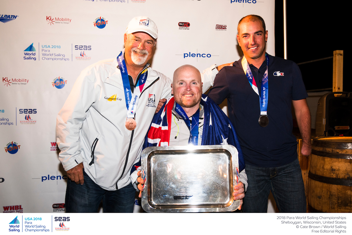 2.4 Norlin OD - Cerimonia di Premiazione Para World Sailing Championships - Sheboygan, USA