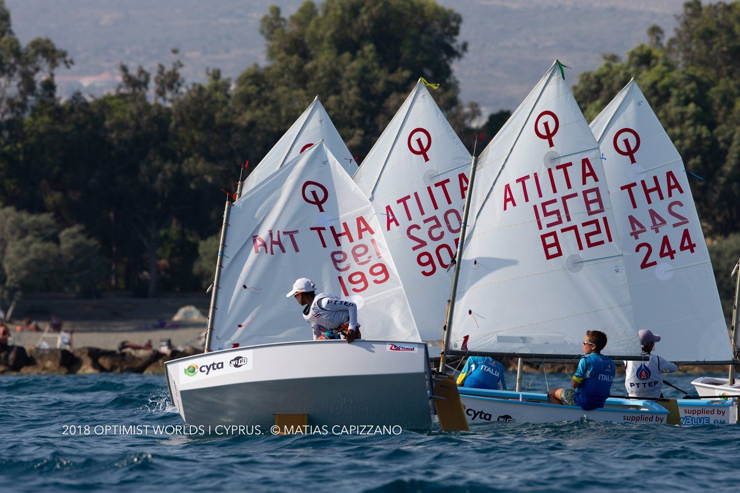 Team Race - Mondiale Optimist - Limassol, Cipro