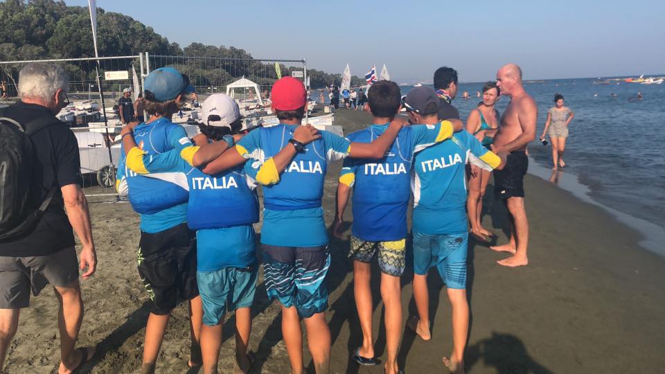 Team Italy - Vice Campione del Mondo Optimist a squadre 2018 - Limassol, Cipro