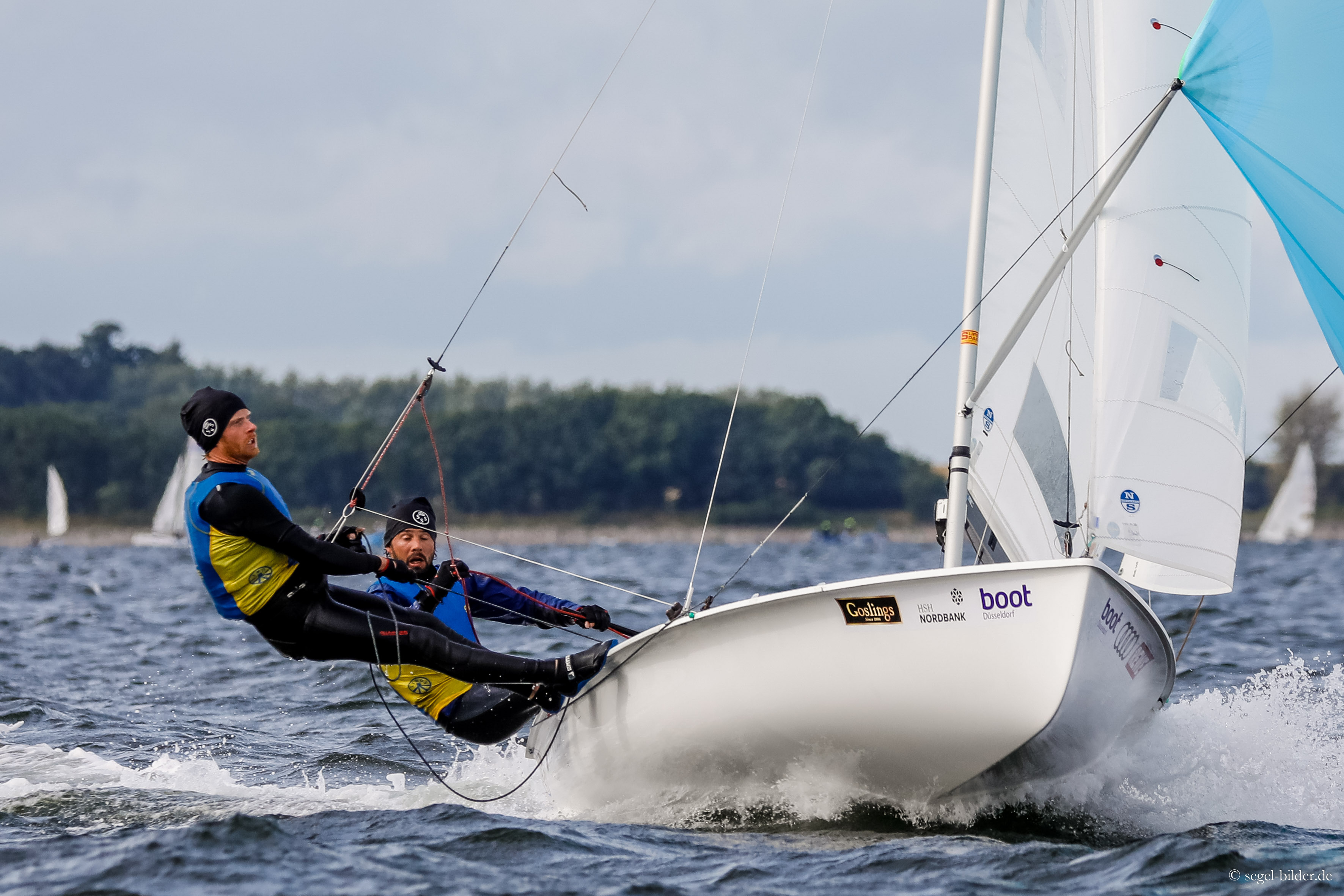 470 Anton Dahlberg e Fredrik Bergstrom - Kiel 2018