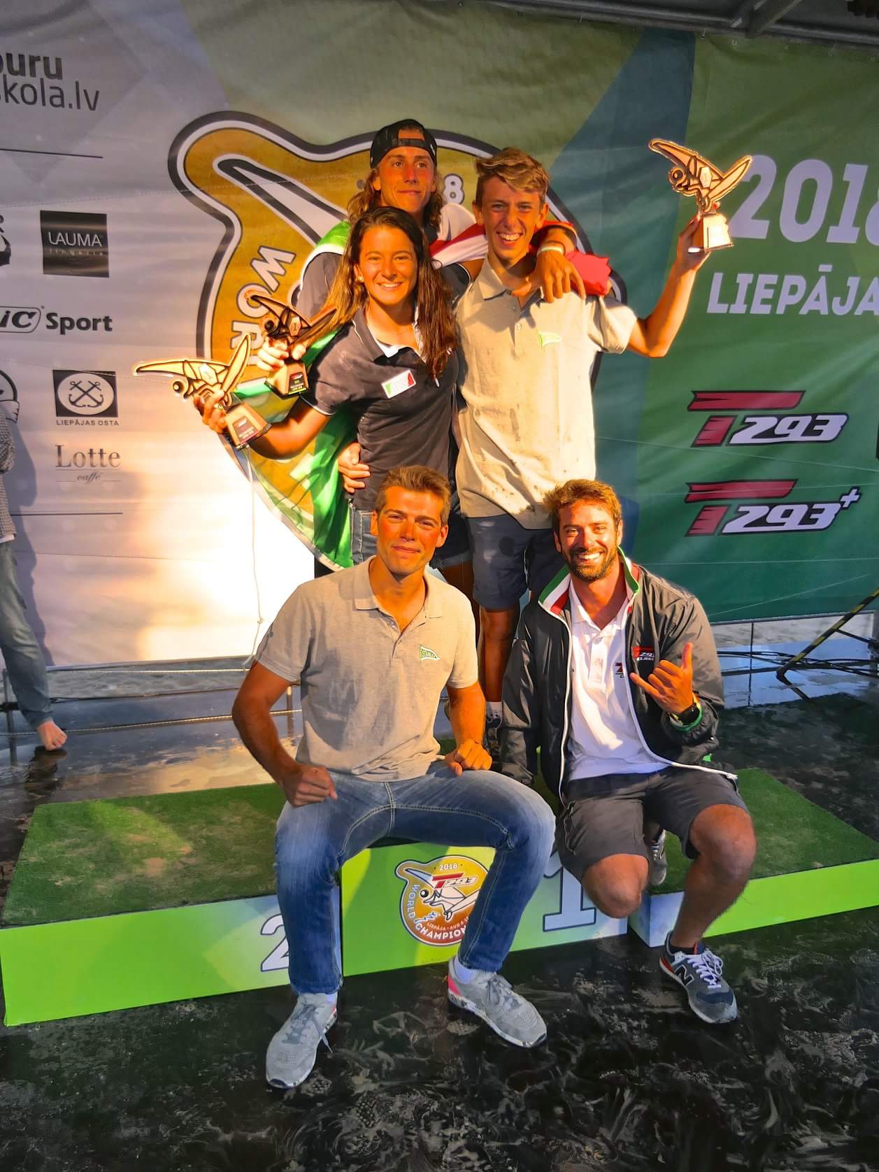 Nicolo Renna, Giorgia Speciale e Alessandro Graciotti - Mondiali Techno 293 Liepāja, Lettonia