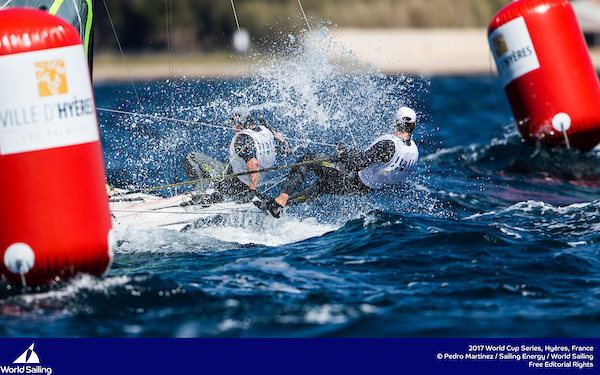 Uberto Crivelli Visconti e Gianmarco Togni (foto Pedro Martinez/SailingEnergy/WorldSailing)