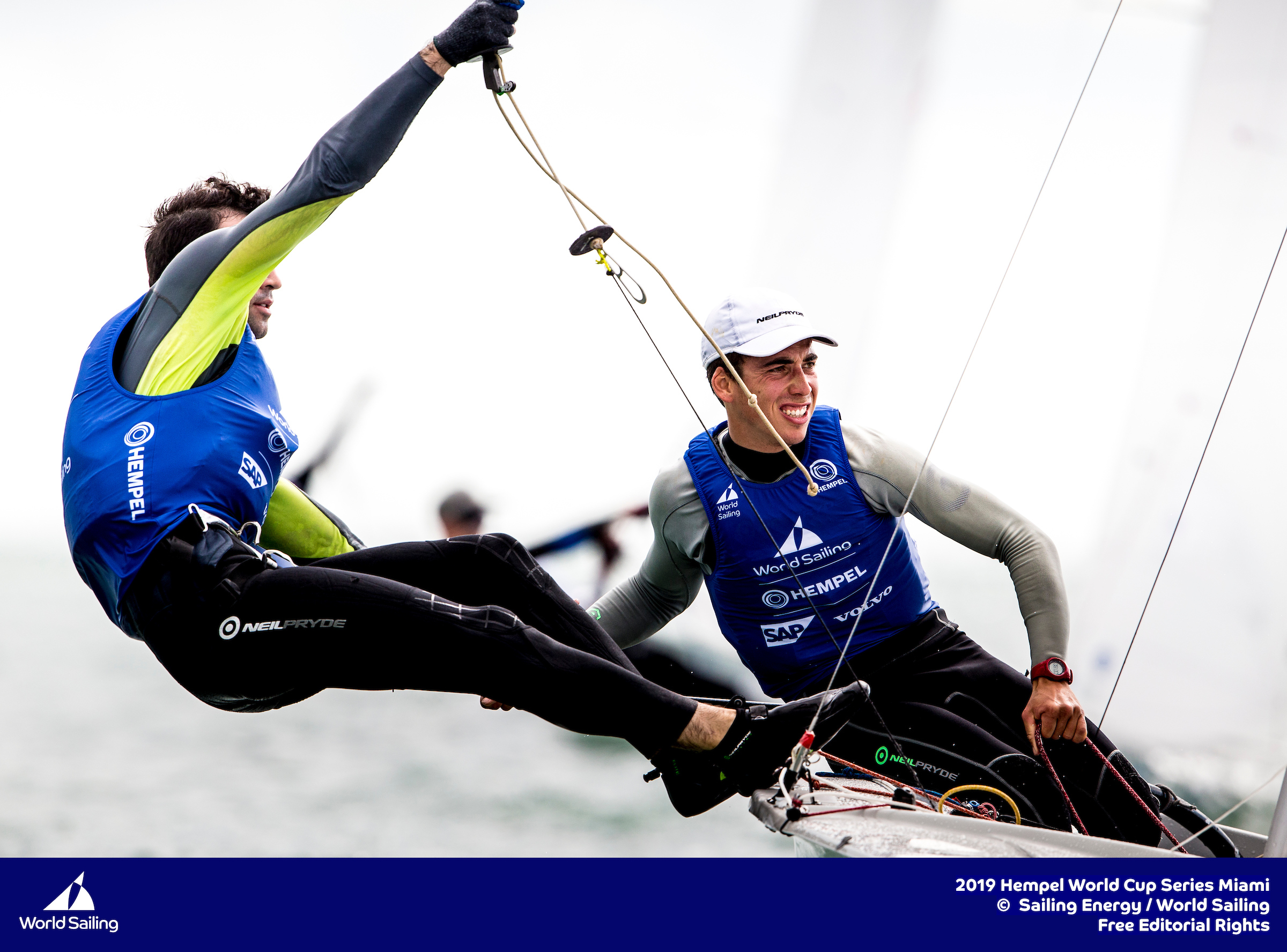 Giacomo Ferrari con Giulio Calabrò - @Sailing Energy