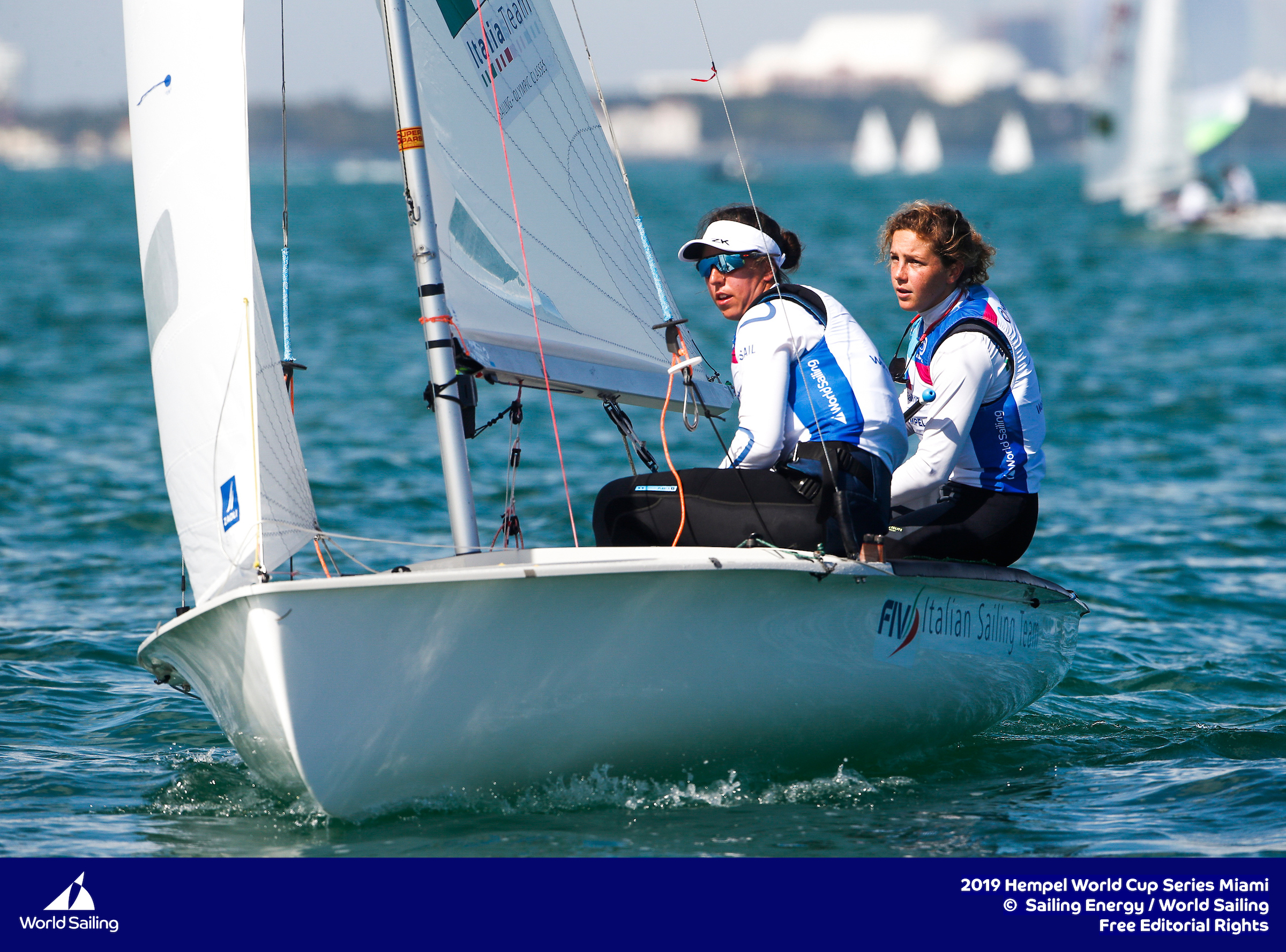Benedetta Di Salle con Alessandra Dubbini - 470f - @Sailing Energy
