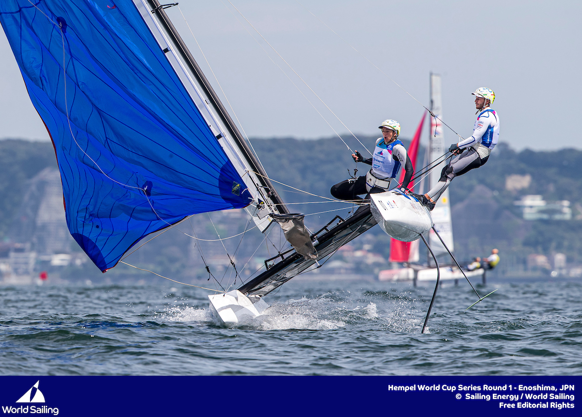 Hempel World Cup Series di Enoshima @Sailing Energy