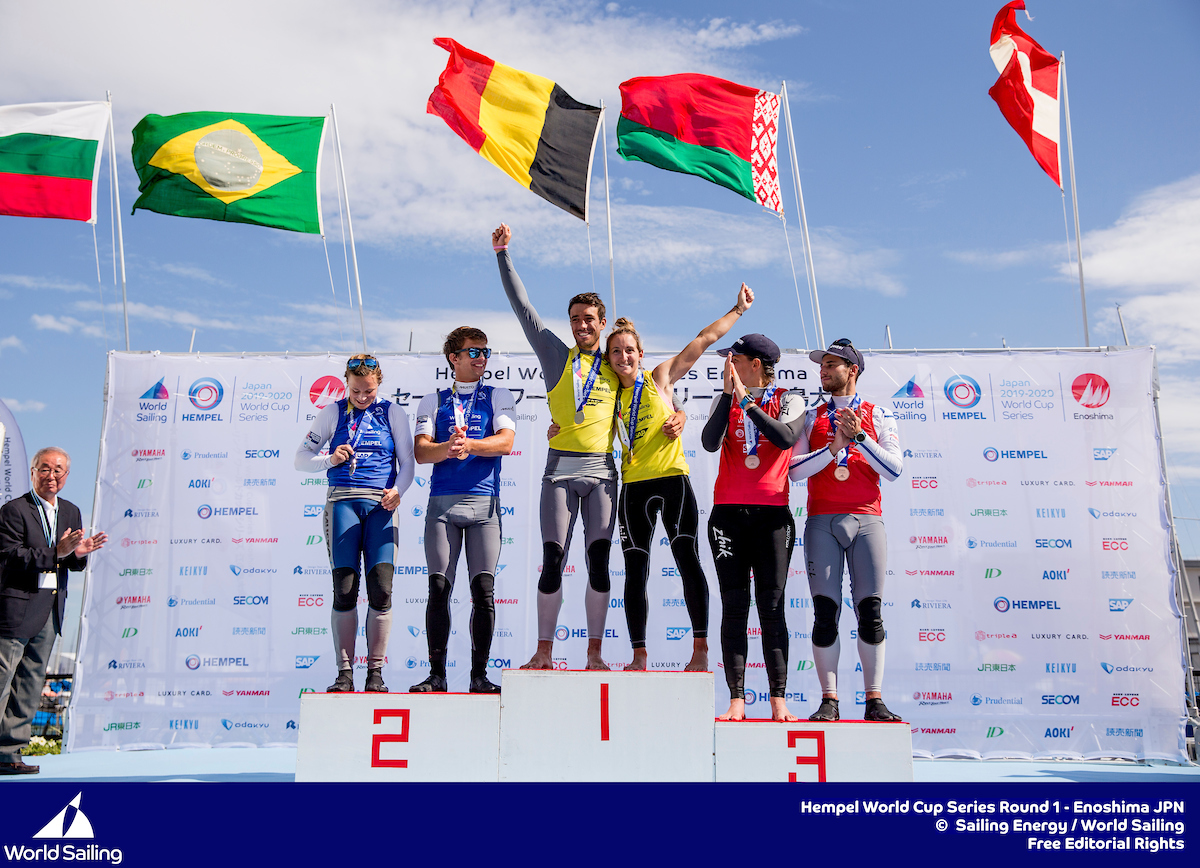 Hempel World Cup Series di Enoshima @Sailing Energy