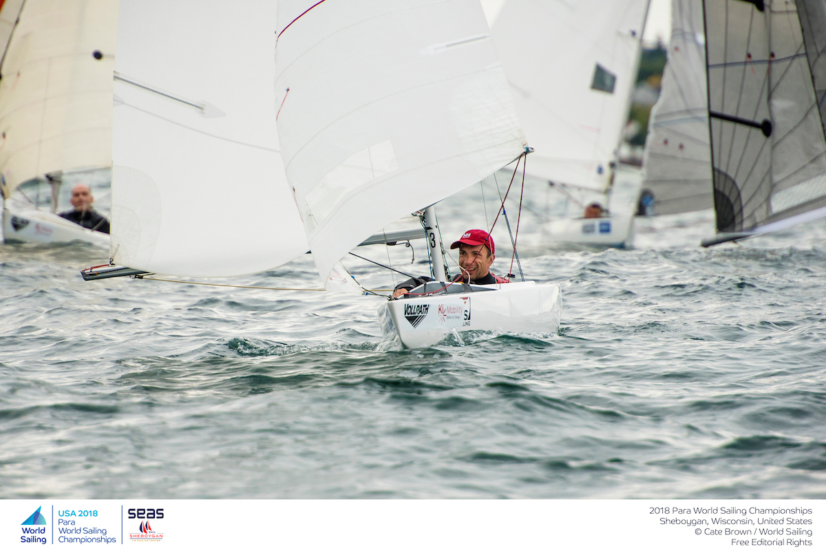 Antonio Squizzato - 2.4 - Para World Sailing Championships 2018 - Sheboygan, USA