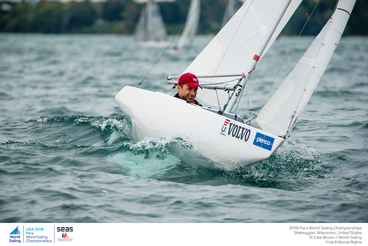 Antonio Squizzato - 2.4 - Para World Sailing Championships 2018 - Sheboygan, USA