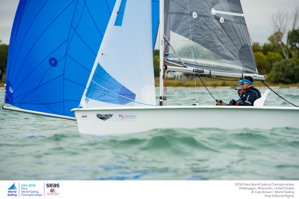 Gianluca Raggi/Davide Di Maria - RS Venture - Para World Sailing Championships 2018 - Sheboygan, USA