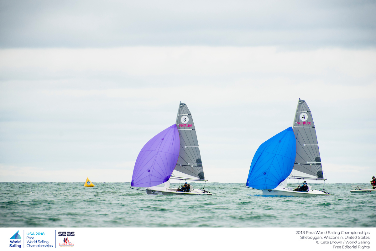 Gianluca Raggi/Davide Di Maria - RS Venture - Para World Sailing Championships 2018 - Sheboygan, USA