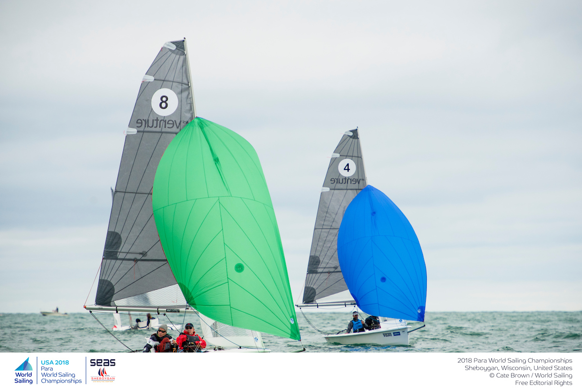 Gianluca Raggi/Davide Di Maria - RS Venture - Para World Sailing Championships 2018 - Sheboygan, USA