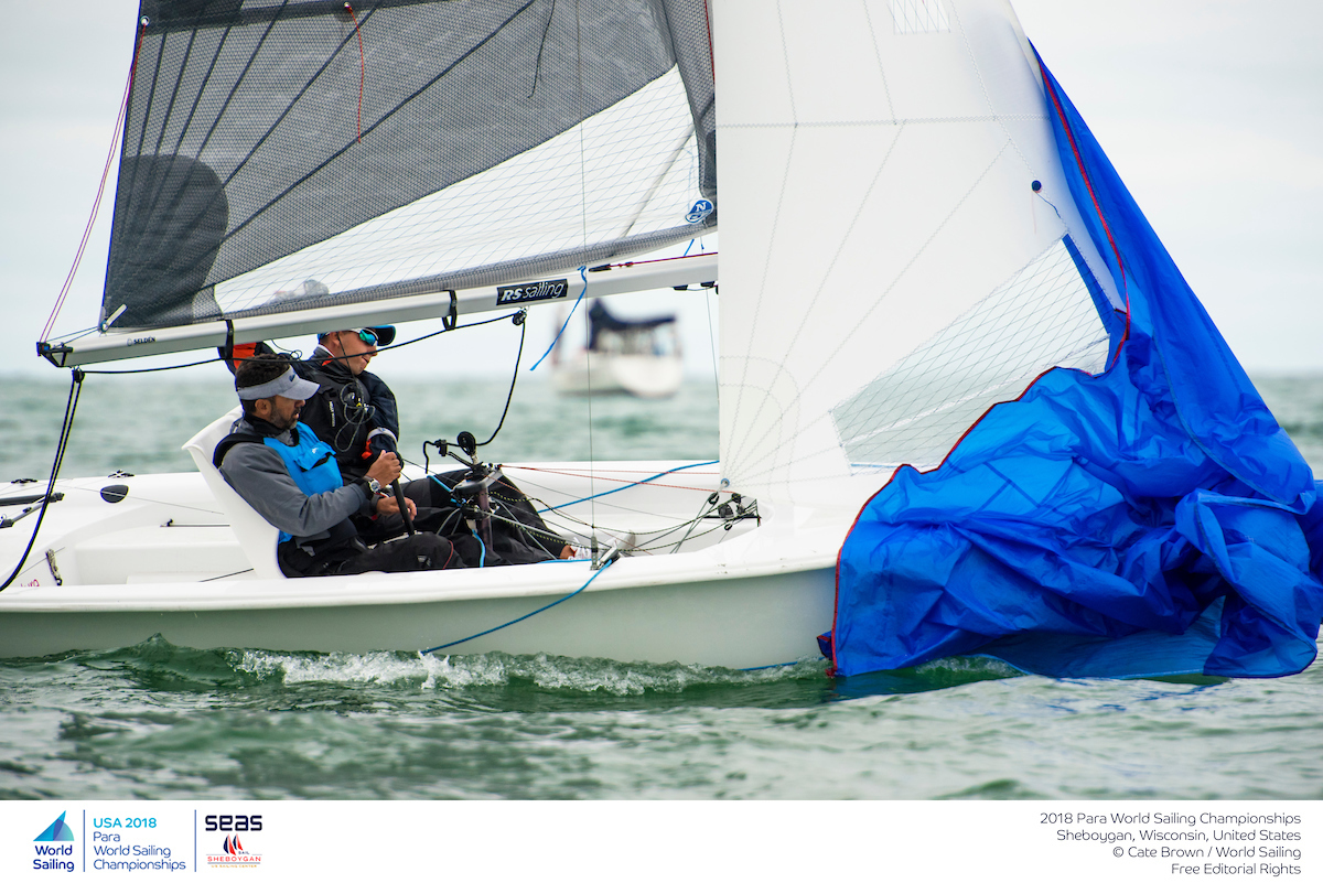 Gianluca Raggi/Davide Di Maria - RS Venture - Para World Sailing Championships 2018 - Sheboygan, USA