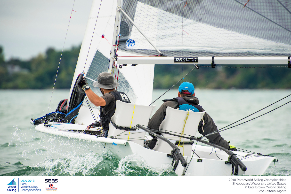 Gianluca Raggi/Davide Di Maria - RS Venture - Para World Sailing Championships 2018 - Sheboygan, USA