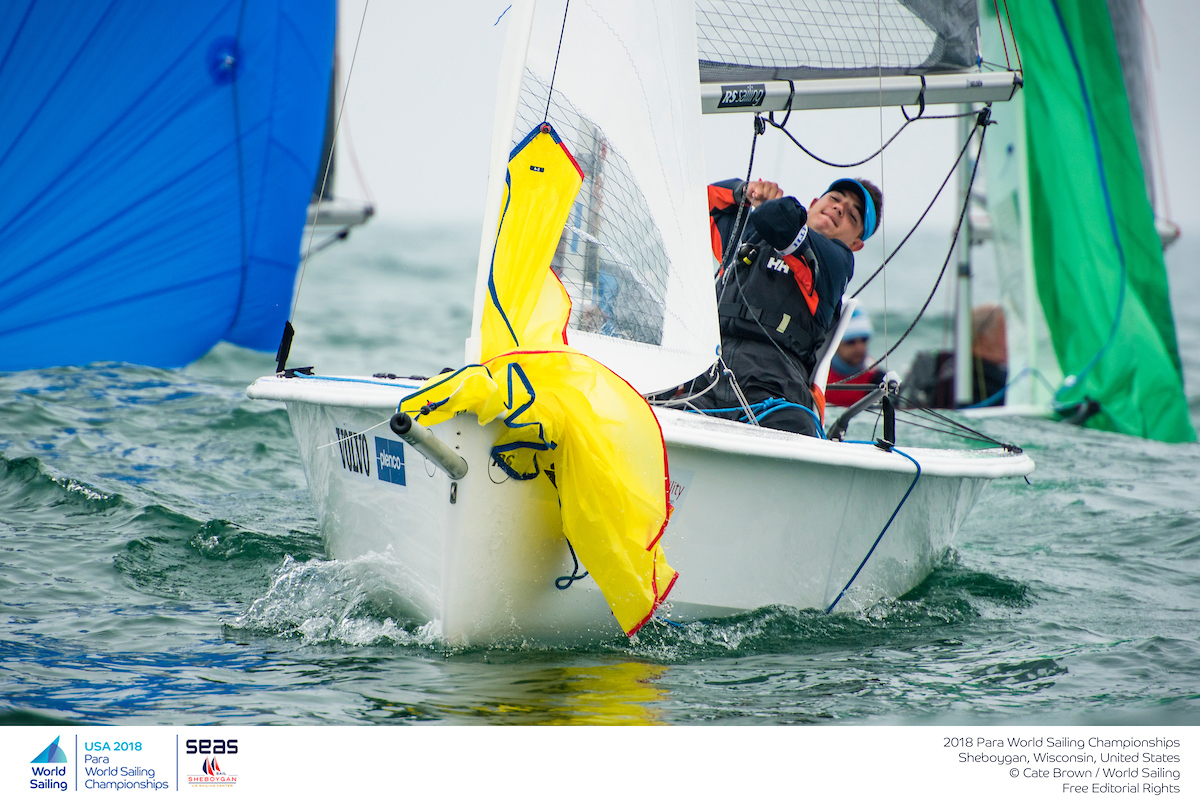 Gianluca Raggi/Davide Di Maria - RS Venture - Para World Sailing Championships 2018 - Sheboygan, USA