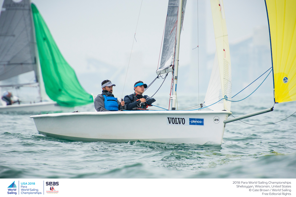 Gianluca Raggi/Davide Di Maria - RS Venture - Para World Sailing Championships 2018 - Sheboygan, USA