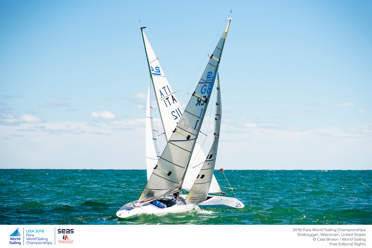 Antonio Squizzato - 2.4 Norlin OD - Para World Sailing Championships - Sheboygan, USA