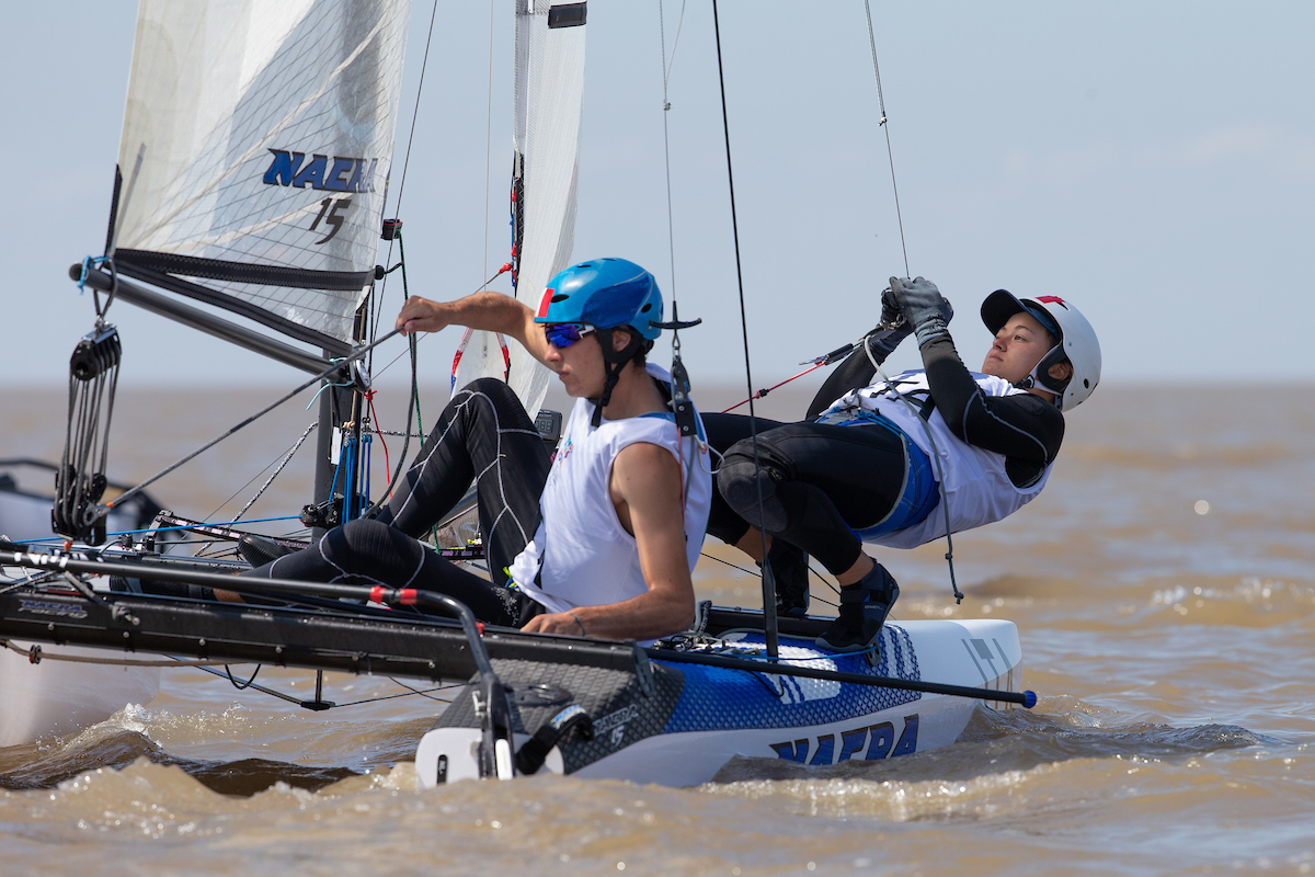 Andrea Spagnolli e Giulia Fava - Nacra 15 - YOG Buenos Aires 2018