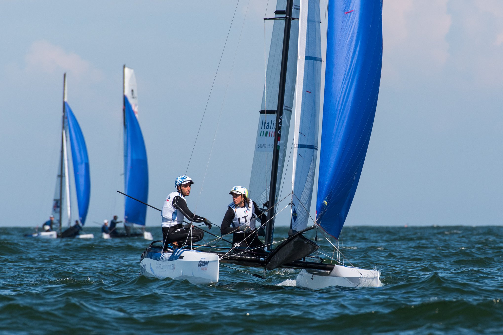 Nacra 17, 49er e 49er FX Europeans