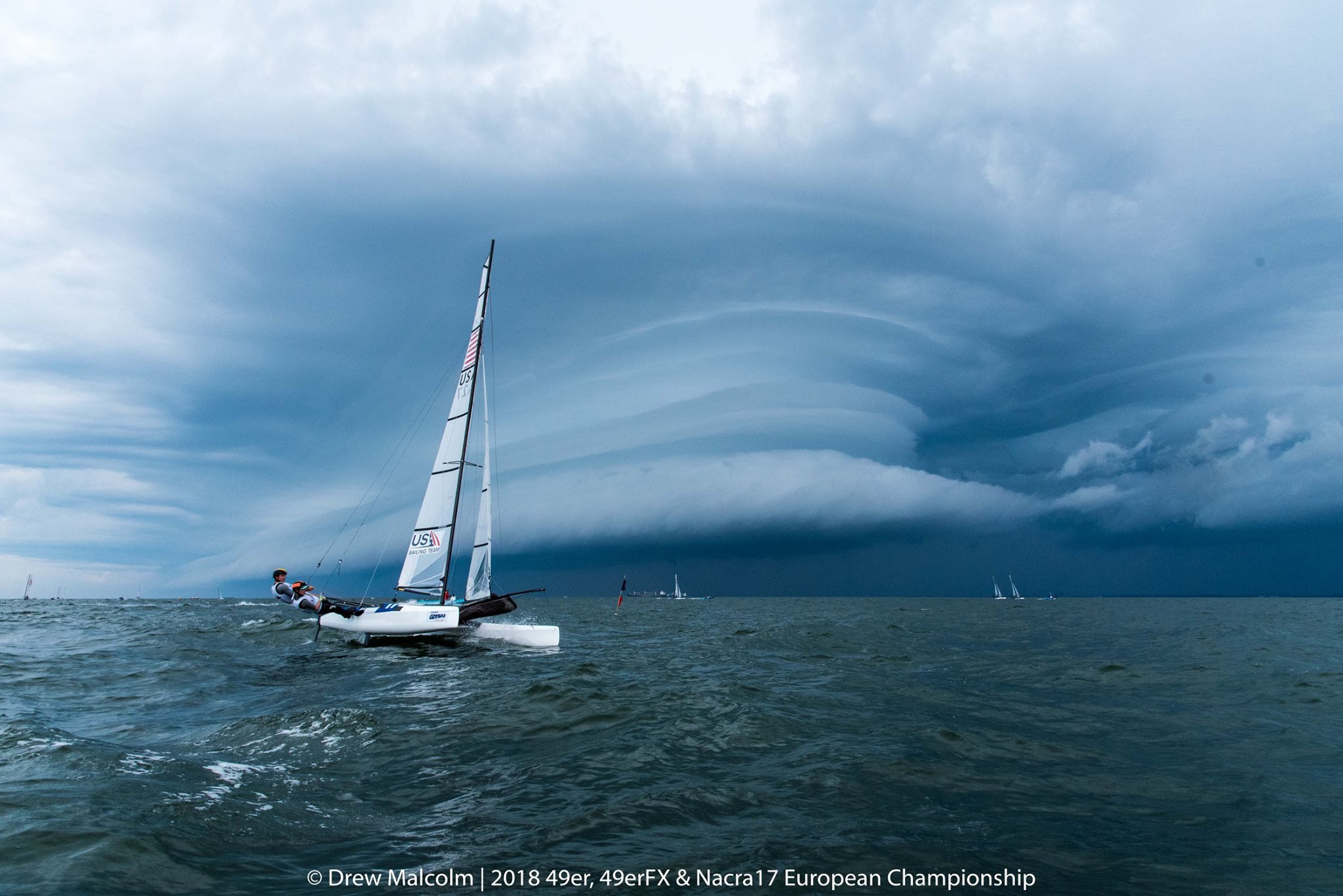 Nacra 17, 49er e 49er FX Europeans