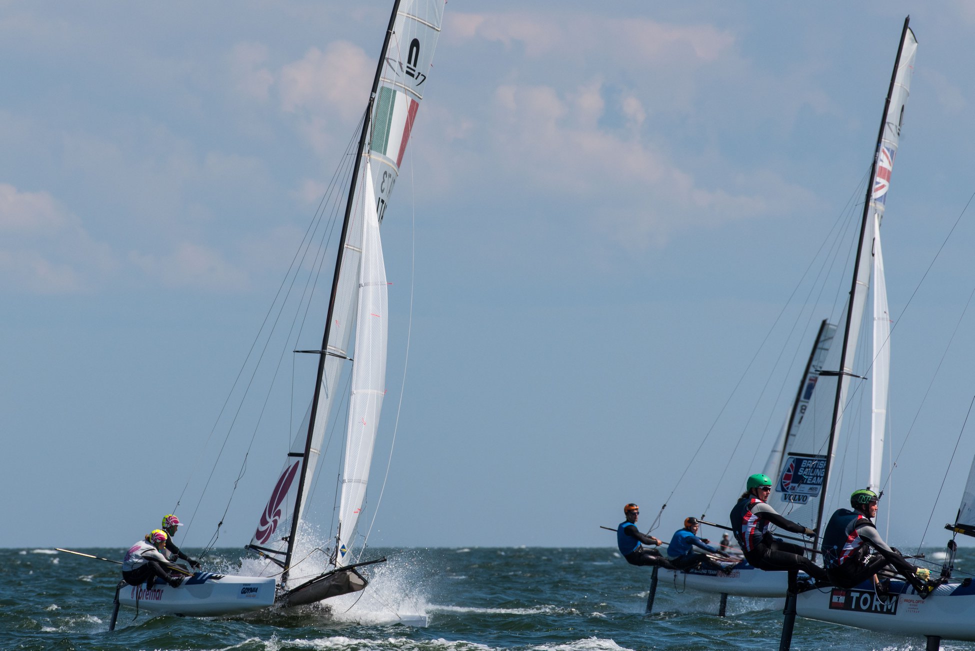 Nacra 17, 49er e 49er FX Europeans