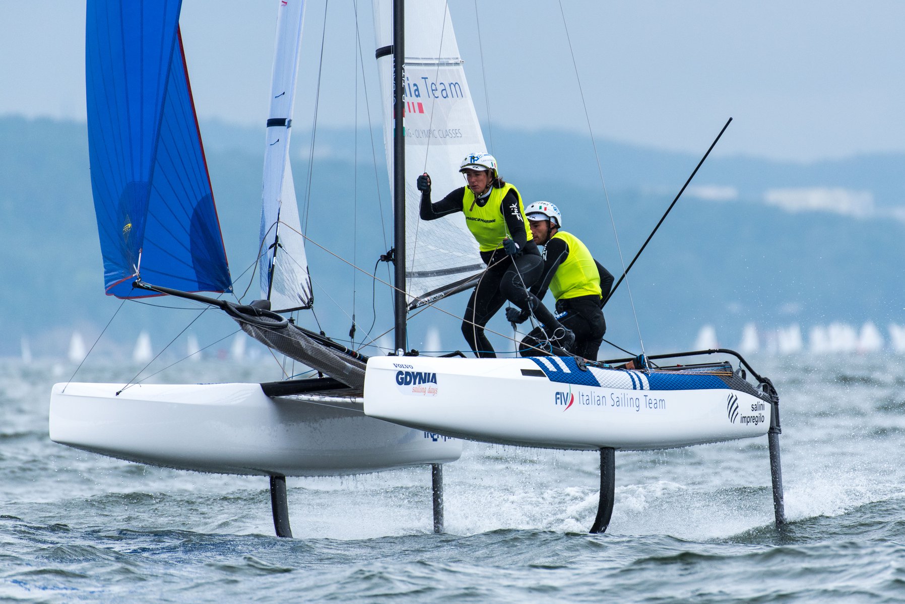 Nacra 17, 49er e 49er FX Europeans