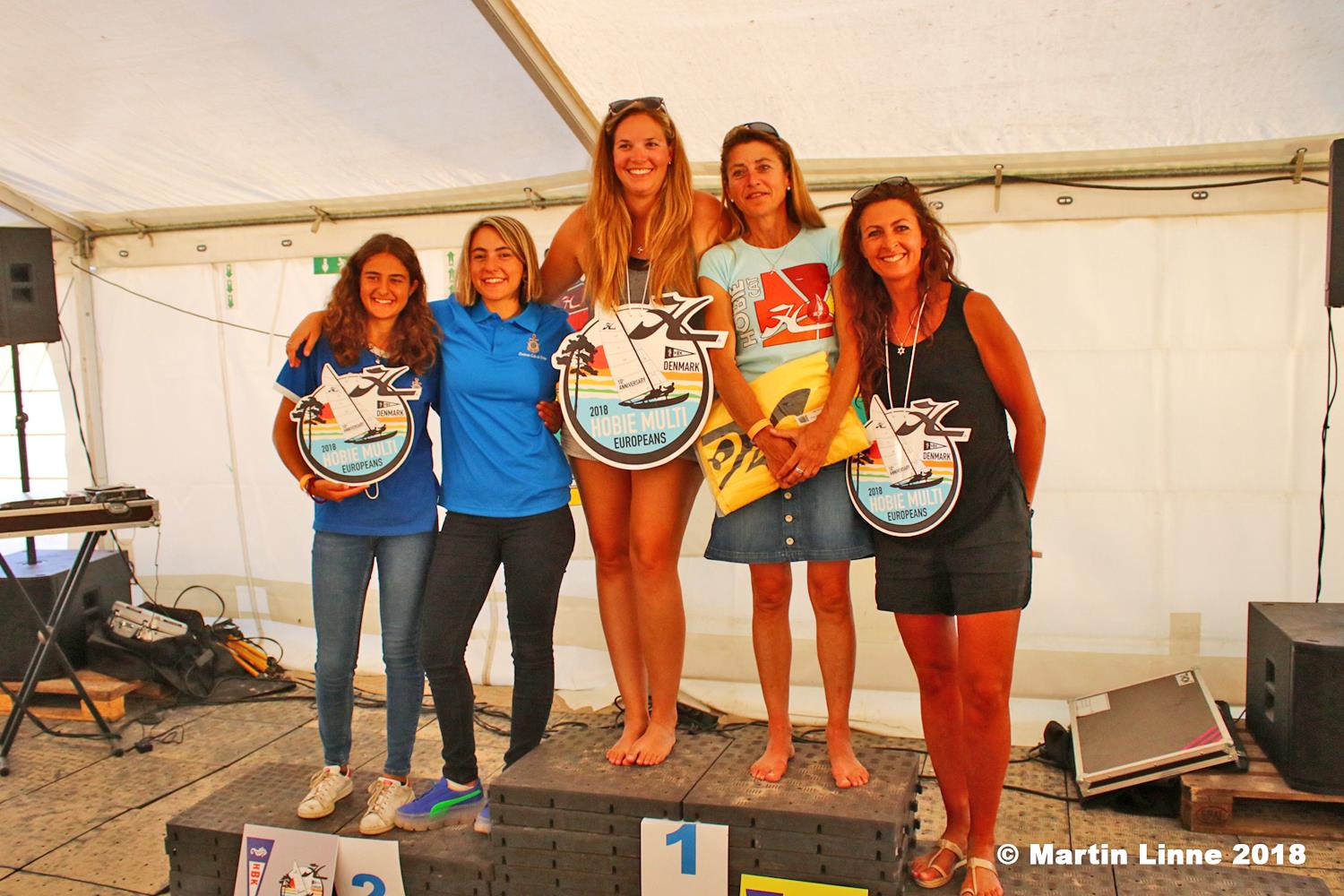 Sara Tringali e Arianna Menichetti medaglia d'argento nell'Hobie 16 Women