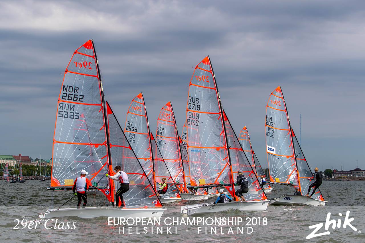 EUROPEO DOPPIO ACROBATICO GIOVANILE 29ER - HELSINKI, FINLANDIA