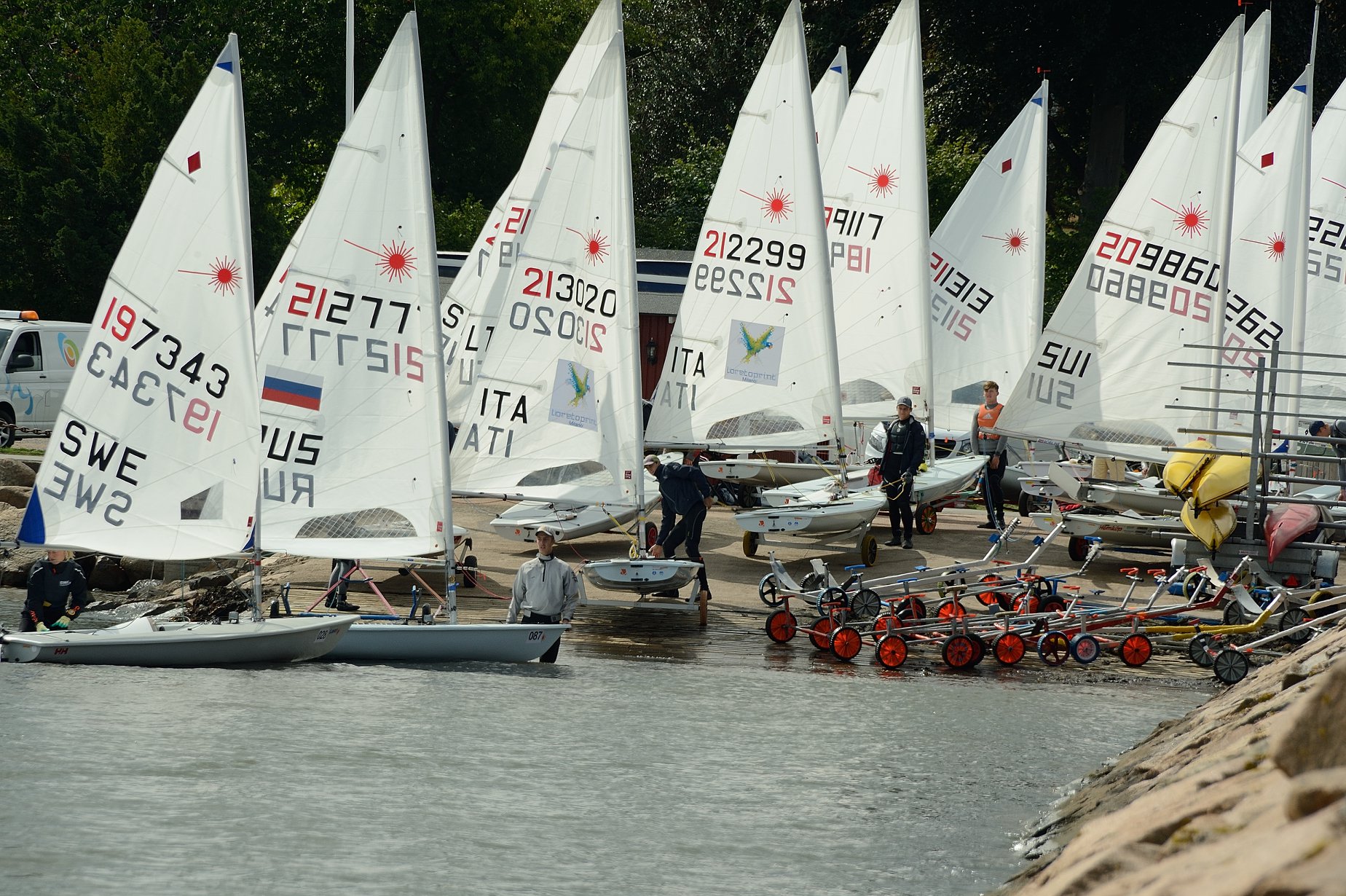 Europeo Laser U21 - Baståd, Svezia