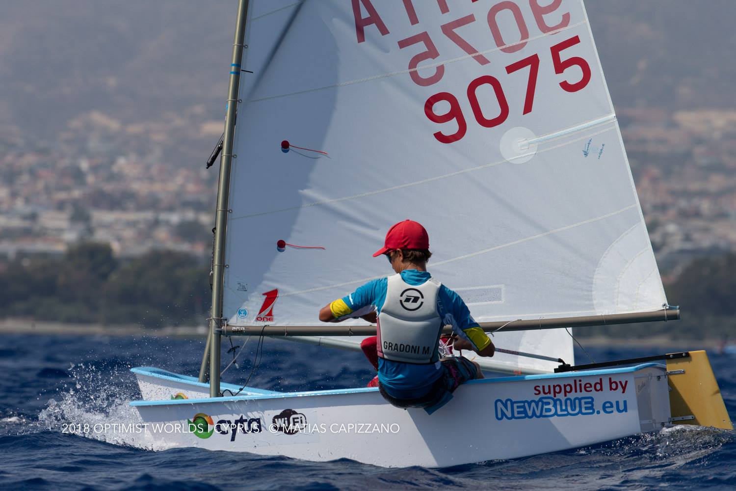 Marco Gradoni - Campione del Mondo Optimist 2018 - Limassol, Cipro Limassol, Cipro