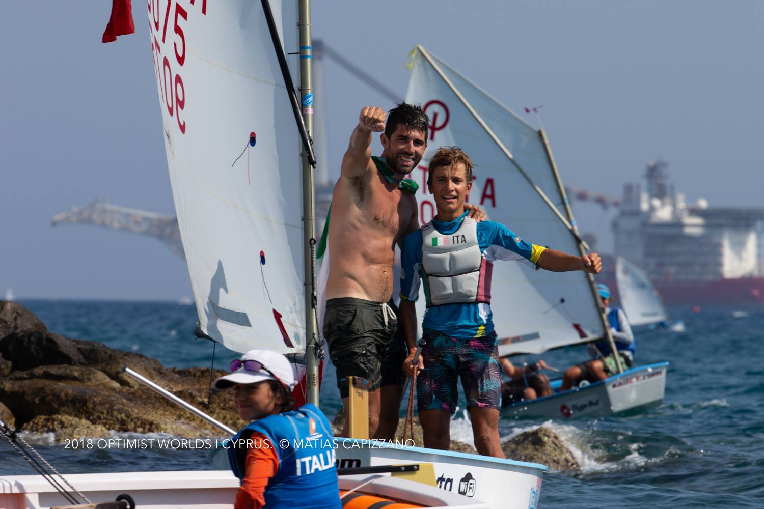 Marco Gradoni - Campione del Mondo Optimist 2018 - Limassol, Cipro Limassol, Cipro