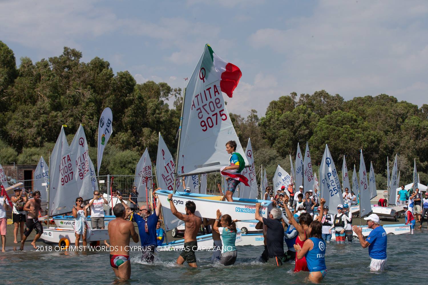 Marco Gradoni - Campione del Mondo Optimist 2018 - Limassol, Cipro Limassol, Cipro