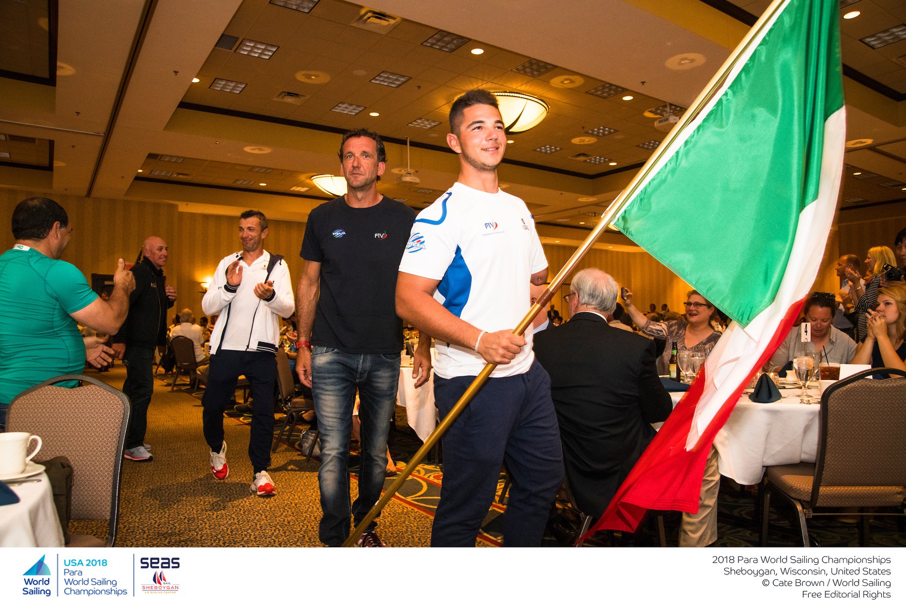 Cerimonia di apertura Para World Sailing Championships 2018 - Sheboygan, USA