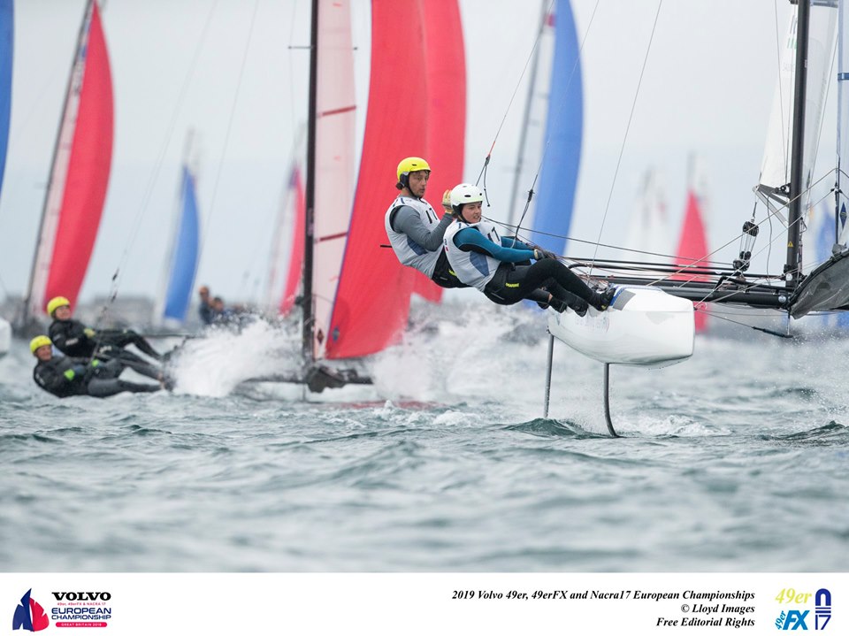 Campionato Europeo Nacra 17, 49er, 49erFX