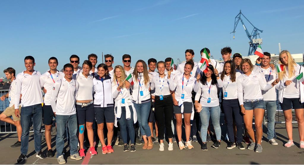Gli azzurri ad Aarhus