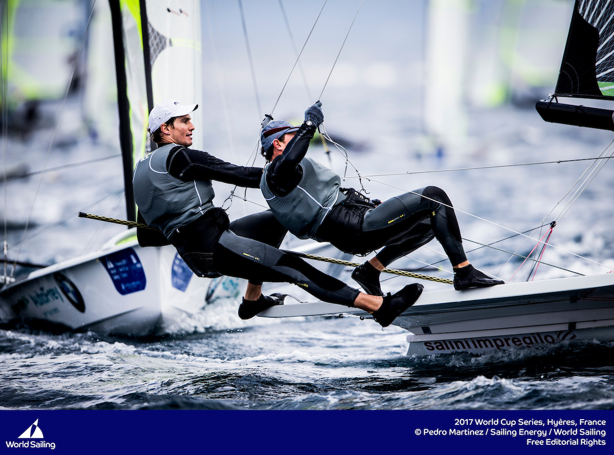 Uberto Crivelli Visconti e Gianmarco Togni (foto Pedro Martinez/SailingEnergy/WorldSailing)