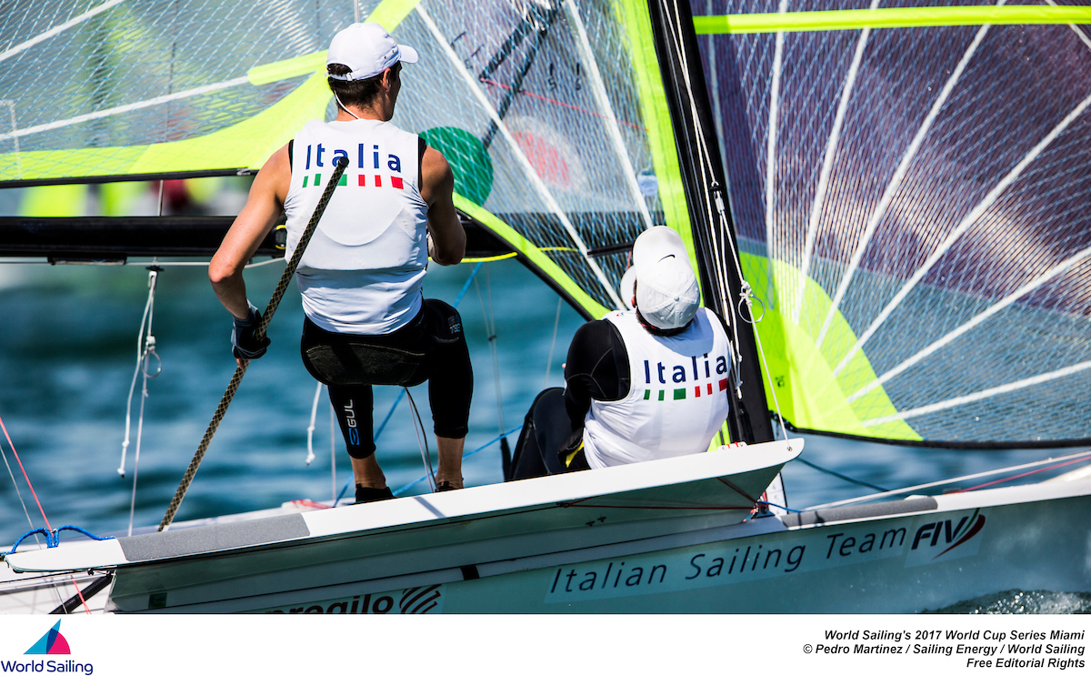 Uberto Crivelli Visconti e Gianmarco Togni (foto Pedro Martinez/SailingEnergy/WorldSailing)
