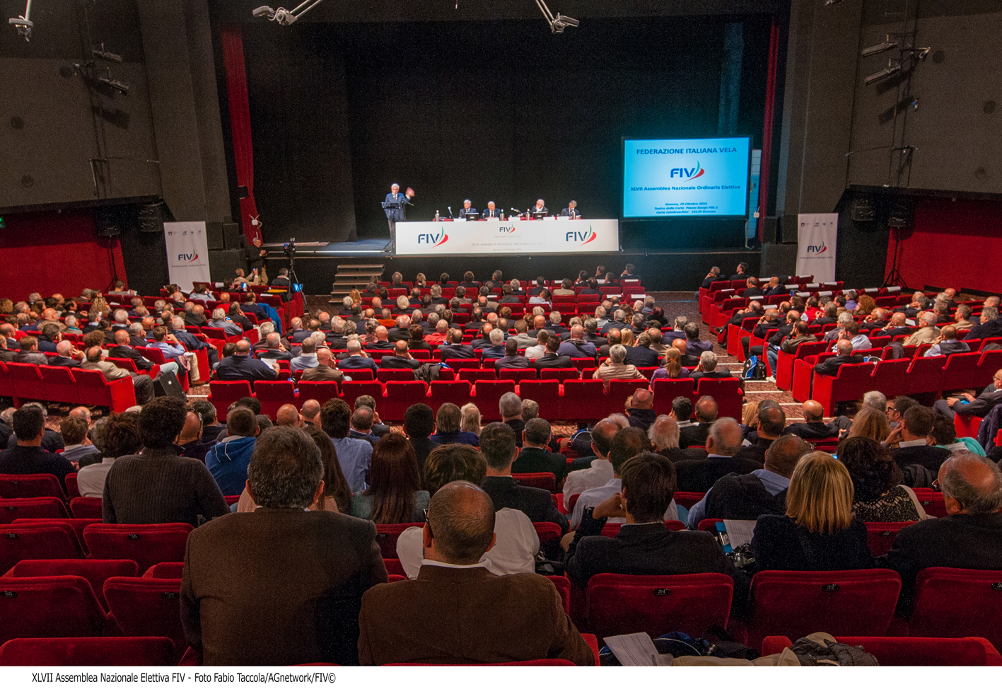 La numerosa platea dell'ultima Assemblea elettiva (foto Fabio Taccola/AGnetwork/FIV)