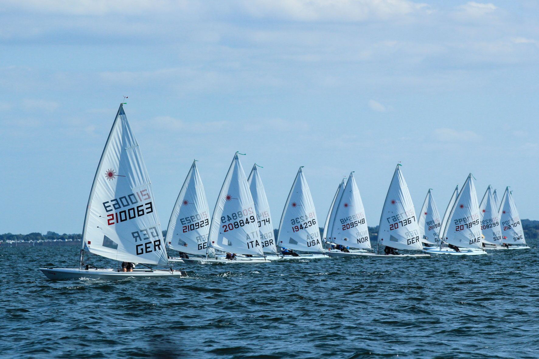 Mondiale Giovanile Laser Radial - Kiel, Germania