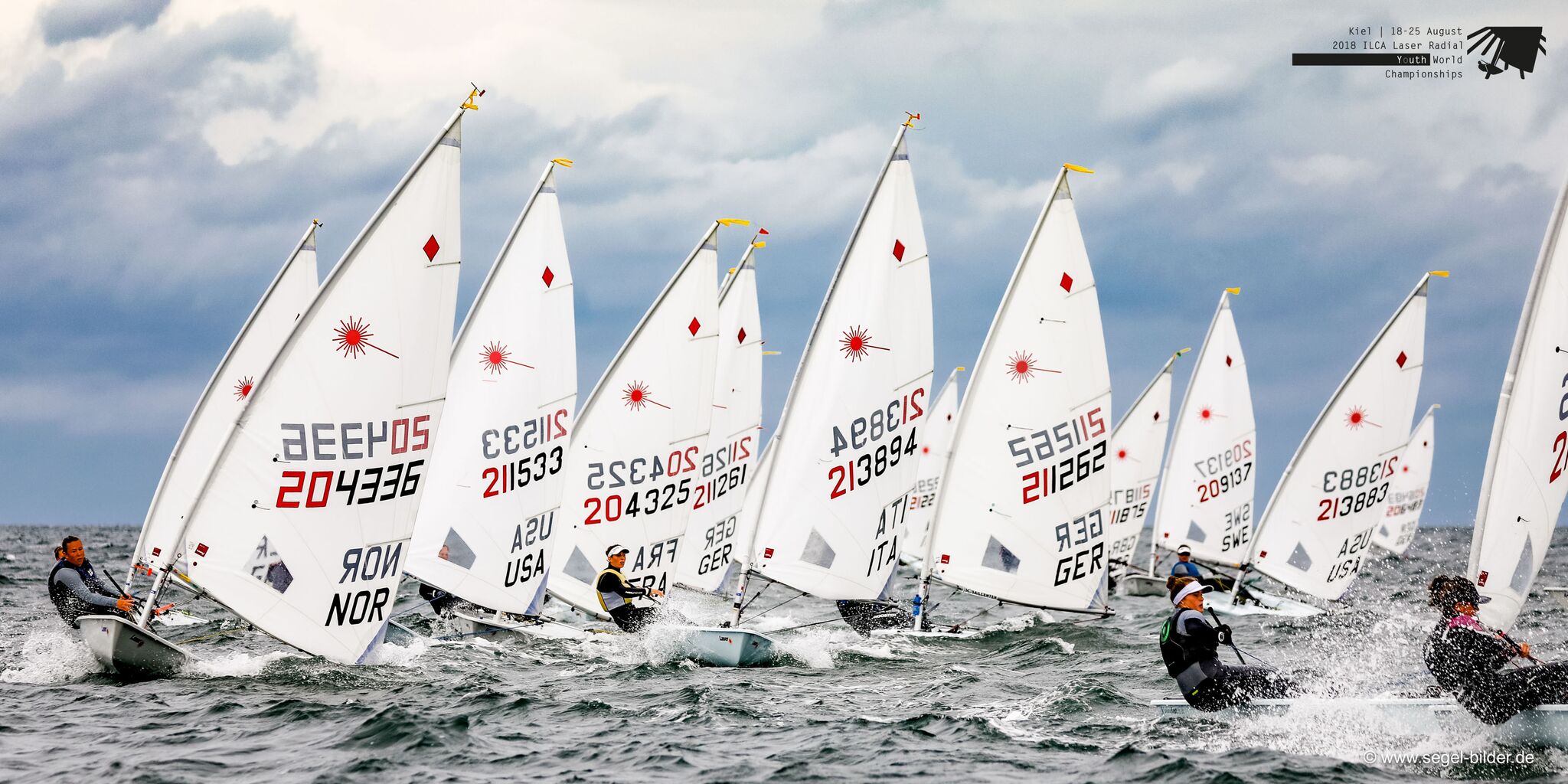 Mondiale Giovanile Laser Radial - Kiel, Germania