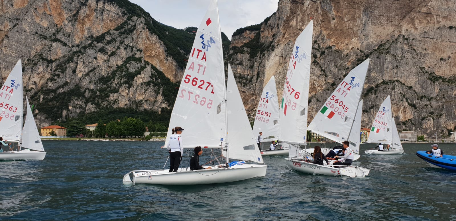 Allenamento collegiale Campione del Garda