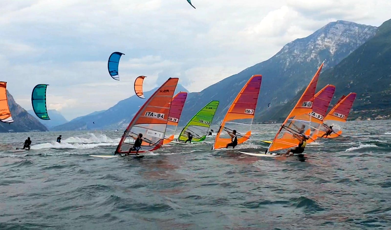 Allenamento collegiale Campione del Garda