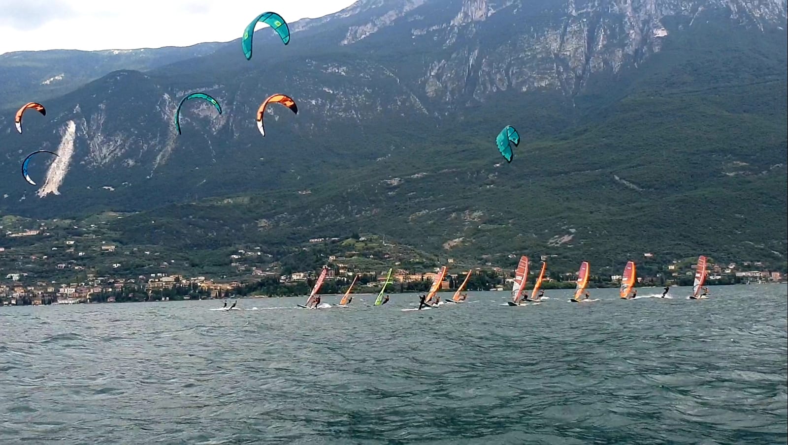 Allenamento collegiale Campione del Garda