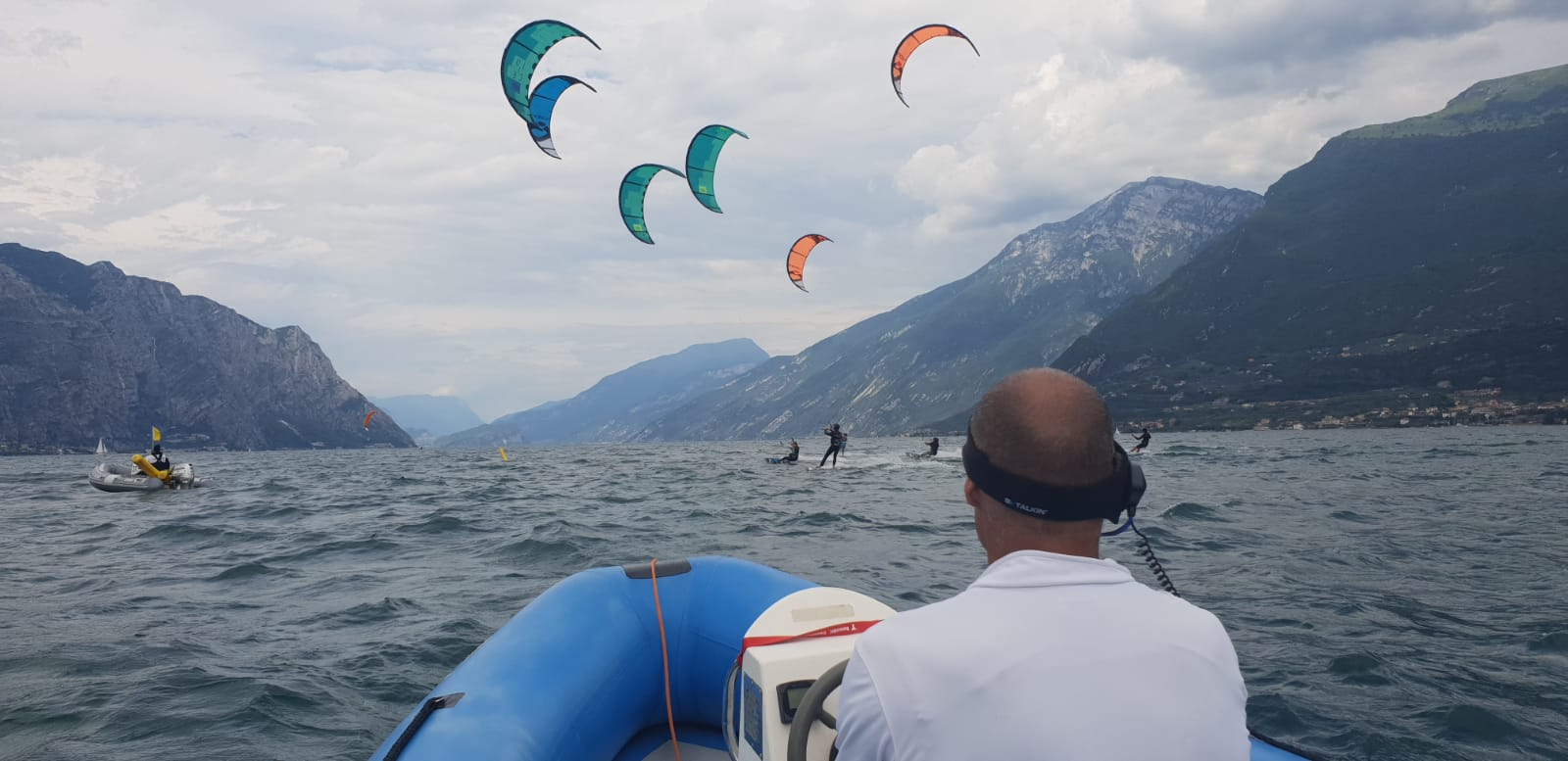 Allenamento collegiale Campione del Garda