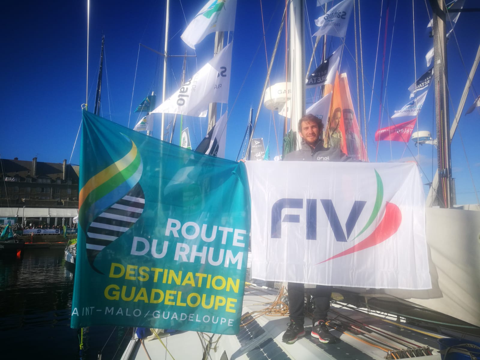 Andrea Fantini - Enel Green Power - Class40  - Route di Rhum 2018