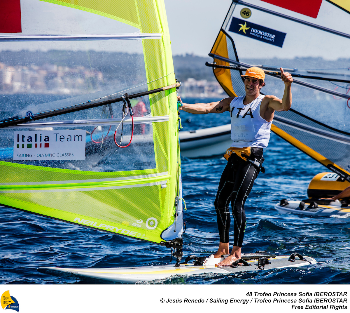 Mattia Camboni (foto Jesus Renedo/SailingEnergy/Sofia)