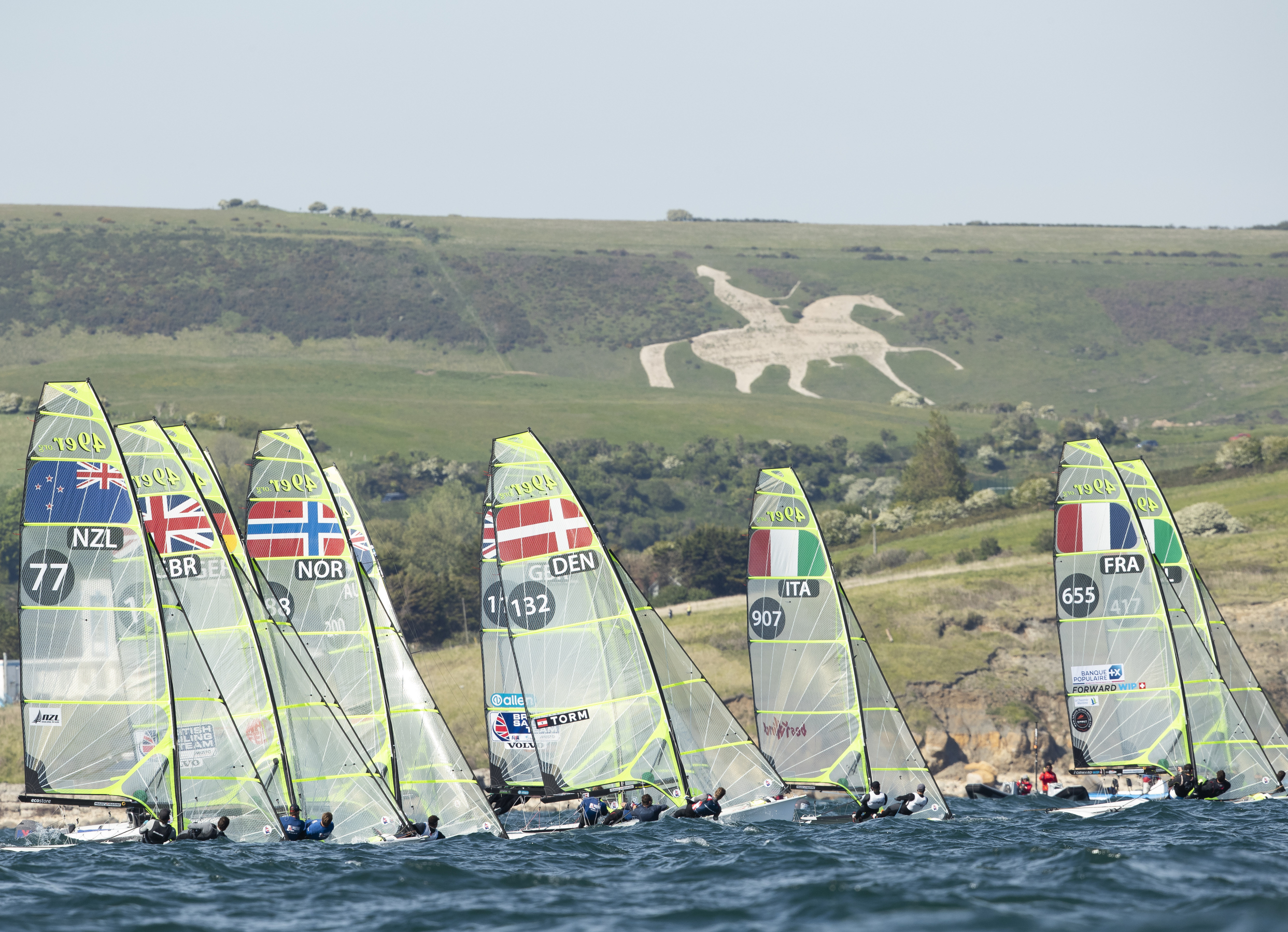 2019 Volvo Europeans 49er, 49erFX, Nacra 17