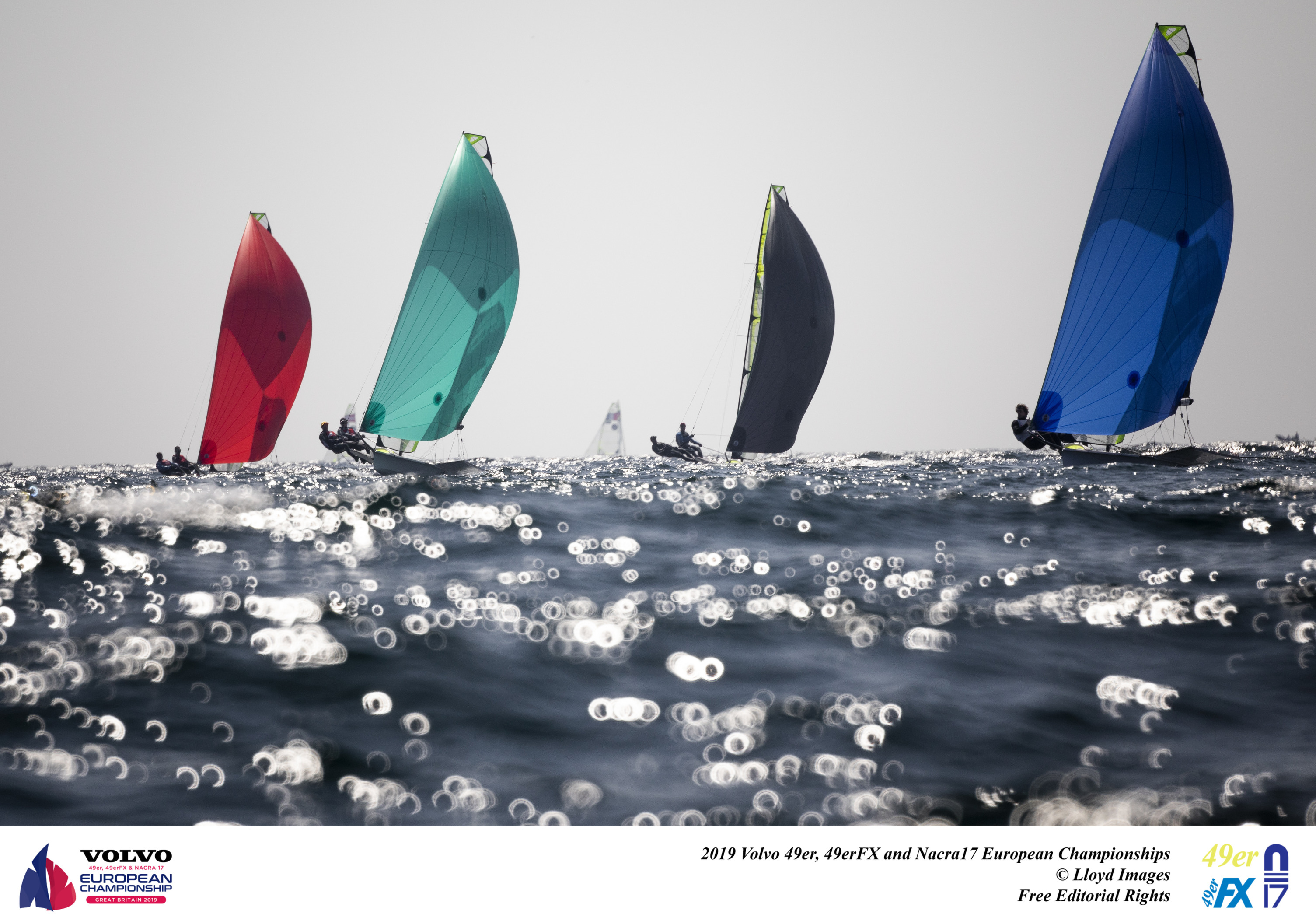 Campionato Europeo Nacra 17, 49er, 49erFX